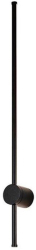 Aplica led pentru exterior IP65 12W Negru 3000K 1400 lm 85 x 54 x 625 mm 