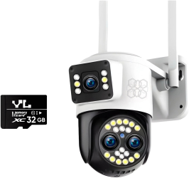 Camera de supraveghere Video CCTV 3 camere Ultra HD WIFI HexaEye