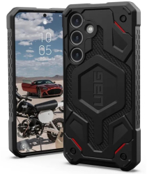 Husa pentru Samsung Galaxy S24 - UAG Monarch - Kevlar Black 