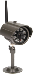 Camera video wireless ORNO OR-MT-JE-1801KC HD IP65 iluminare noaptea senzor miscare microfon incorporat aluminiu gri 