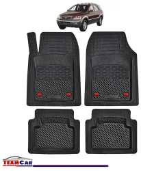 Covorase Auto TeamCar® Kia Sorento BL 2002-2009 - Negru - Cauciuc Rezistent Tip Tavita 