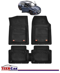 Covorase Auto TeamCar® Tip Tavita Compatibile Mercedes-Benz GLA H247 2019&ndash prezent Negru Material Rezistent 