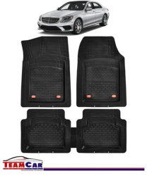 Covorase Auto TeamCar® Tip Tavita Compatibile Mercedes-Benz S-Class W222 2013&ndash 2020 Negru Material Rezistent 