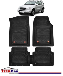 Covorase Auto Tip Tavita Compatibile Mercedes-Benz ML W163 1997&ndash 2005 Negru Material Rezistent 