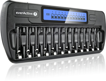 EverActive Incarcator Profesional 12 baterii NC-1200 