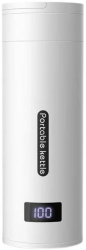 Fierbator Electric Portabil Tip Termos 500 ml 4 Temperaturi Presetate Fierbere Rapida in 7 Minute Afisaj LCD Control Temperatura Intel 