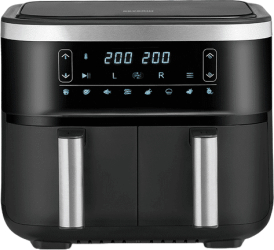 Friteuza dubla cu aer cald Air Fryer Severin 7.6 litri negru 