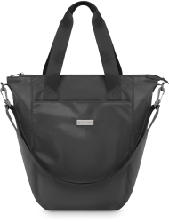 Geanta shopper dama Zagatto R Negru Universala Multifunctionala Impermeabila Curea de umar detasabila si reglabila Manere confortabi 