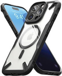 Husa pentru iPhone 16 Pro - Ringke Fusion X MagSafe - Black 