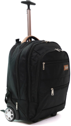 Rucsac Tip Troler Atena Negru 49x35x23 cm