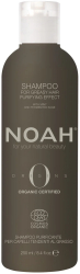 Sampon BIO purificator cu ulei esential de menta pentru par si scalp gras Noah 250 ml 