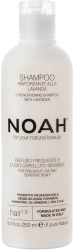 Sampon natural fortifiant cu lavanda pentru uz frecvent si scalp sensibil 1.3 Noah 250 ml 