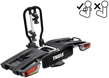 Suport biciclete Thule EasyFold XTF 2 cu prindere pe carligul de remorcare 13 pini - pentru 2 biciclete 