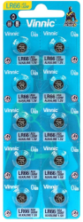 Vinnic G4 / AG4 / L626 / SR626 / 377 / 37 1.5V Alcalin baterie plata pentru ceas Continutul pachetului 1x Blister 