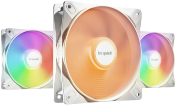 Ventilator PC Be Quiet! BL125 3 unitati 12 cm alb multicolor 