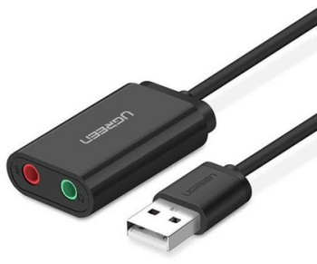 Adaptor audio USB la 2XJack M UGREEN 