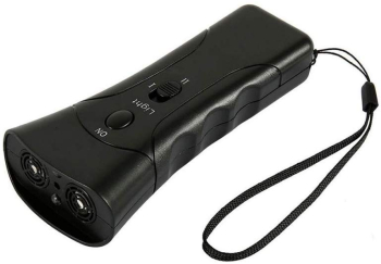 Aparat cu Ultrasunete SIKS 651E Impotriva Cainilor Agresivi Raza de Actiune 10m Negru 