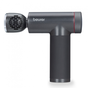 Aparat de masaj Beurer MG 195 HOT and COLD Autonomie de pana la 4 5 ore 9 niveluri 7 accesorii Cald/rece LED Negru 