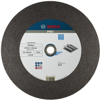 Bosch - Disc de taiere metal 350x25.4x3mm 2608600543 