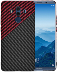 Husa pentru Huawei Mate 10 Pro - Techsuit Carbonite FiberShell - Red Vortex 