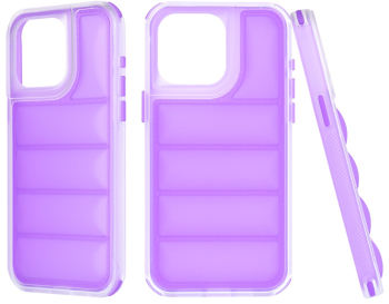 Husa pentru iPhone 15 Pro Max - Techsuit Wave Shield - Violet 