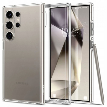 Husa pentru Samsung Galaxy S24 Ultra - Spigen Ultra Hybrid - Clear 