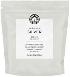 Maria Nila Maria Nila Bleach Collection Silver Neutralizare Tonuri Galbene Pudra Decoloranta Refill 450 g 