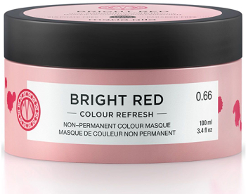 Maria Nila Maria Nila Colour Refresh Vegan Masca Nuantatoare For Color Refreshing 0.66 Bright Red 100 ml 