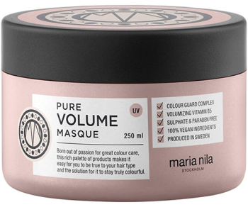 Maria Nila Maria Nila Pure Volume Vegan Masca Tratament Pentru Hranire 250 ml 
