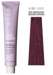 Milk Shake Vopsea permanenta Milk Shake Creative 4.56 4MR Castaniu Mediu Rosu Mahon 100ml 