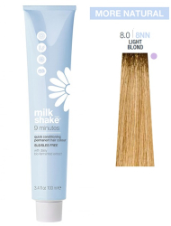 Milk Shake Vopsea permanenta rapida Milk Shake 9 Minutes 8.0 Blond Deschis 100ml 