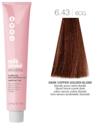 Milk Shake Vopsea semi-permanenta Milk Shake Smoothies 6.43 6CG Blond Inchis Auriu Aramiu 100ml 
