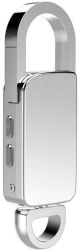 Reportofon tip breloc iUni MR11 8GB 19 ore MP3 Player Silver 