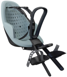 Scaun pentru copii cu montare pe bicicleta in fata - Thule Yepp 2 Mini Front mounted Alaska Blue