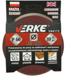 Set 10 discuri textile abrazive V44174 Verke