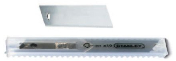 Set 100 lame segmentate Stanley 9 mm 