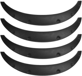 Set 4 Protectie Aripa Auto Universale Overfendere Carbon Diametru 81 cm Latime 8.5 cm 