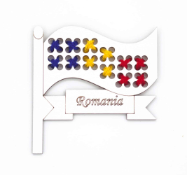 Set de cusut steagul Romaniei 