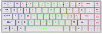 Tastatura AQIRYS Agena Wireless 2.4 GHz Bluetooth USB (Alb) 