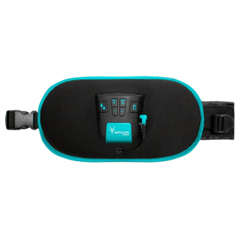 Aparat de masaj Beurer Antelope Corefit II 9 programe 40 niveluri forma ergonomica EMS afisaj LCD negru/albastru 