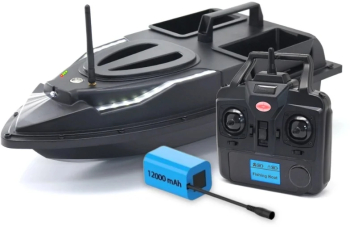 Barca Nadit si Momit iUni V700 2 cuve 1.5kg 500m 12000mAh 5.4km/h Telecomanda 2.4GHz
