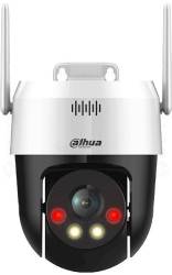 Camera supraveghere wireless IP WiFi cu iluminare duala Dahua Active Detterence Picoo P3AE-PV 3 MP IR/ 4 mm slot card vizualizare de pe 