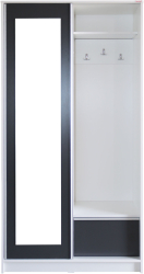 Cuier David Alb 100 x 38 x 194 cm 