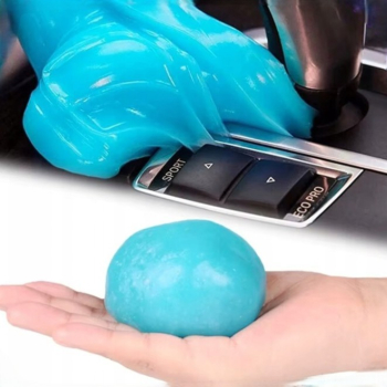 Gel slime pentru curatarea prafului si murdariei din locuri greu accesibile Zola plic zip 70 g multifunctional antibacterian reutiliza 