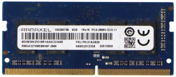 Memorie SODIMM RAMAXEL 4GB DDR4 2666mhz CL19 1.2V 