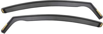 Set 2 Paravanturi Auto Compatibile cu Volkswagen Polo 4 9N/9N3 2002-2009 pentru Geamuri Fata 
