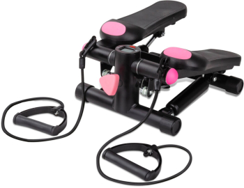 Stepper cu corzi 2 in 1 Zola afisaj LCD timp antrenament numar repetari calorii arse greutate suportata 100 kg lungime corzi 80 cm 3