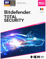 Bitdefender Total Security 2 ani 3 dispozitive licenta retail 
