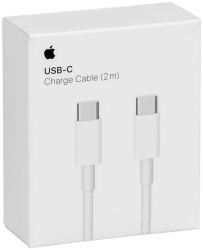 Cablu de date/incarcare Original Apple USB C &ndash USB C 2m alb blister 