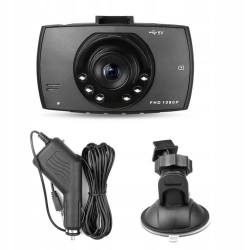 Camera auto de bord cu senzor de miscare Zola 6 diode LED microfon si difuzor incorporate G senzor inregistrare nocturna slot Micro SD 